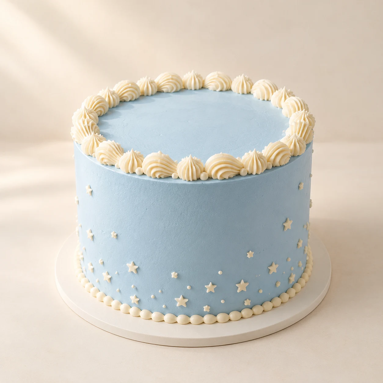 Baby Blue Cream
