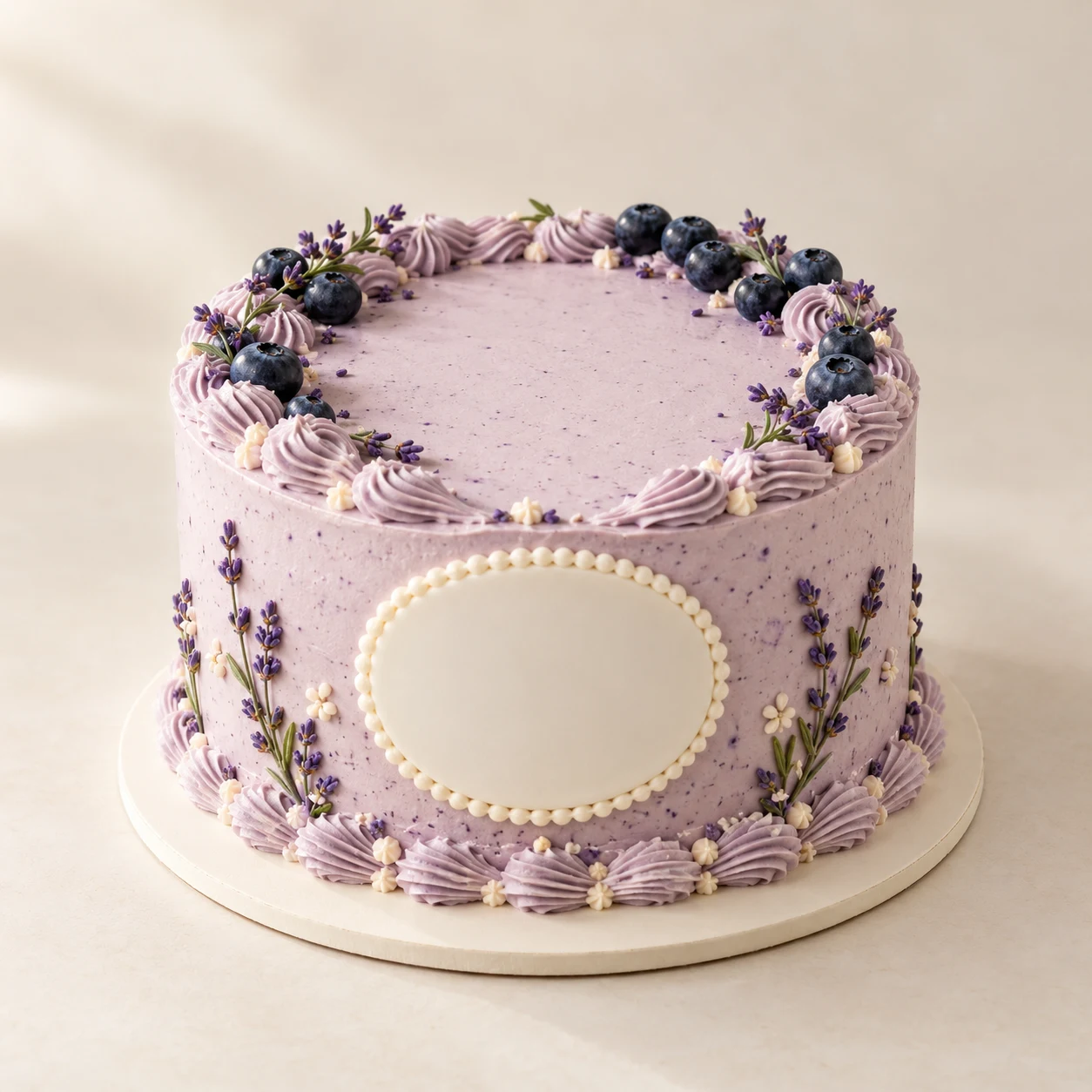 Blueberry Photo Medallion