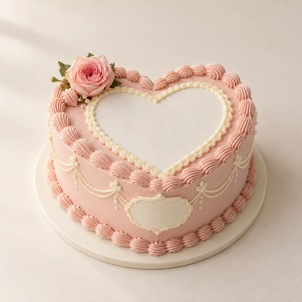Rose Heart Photo