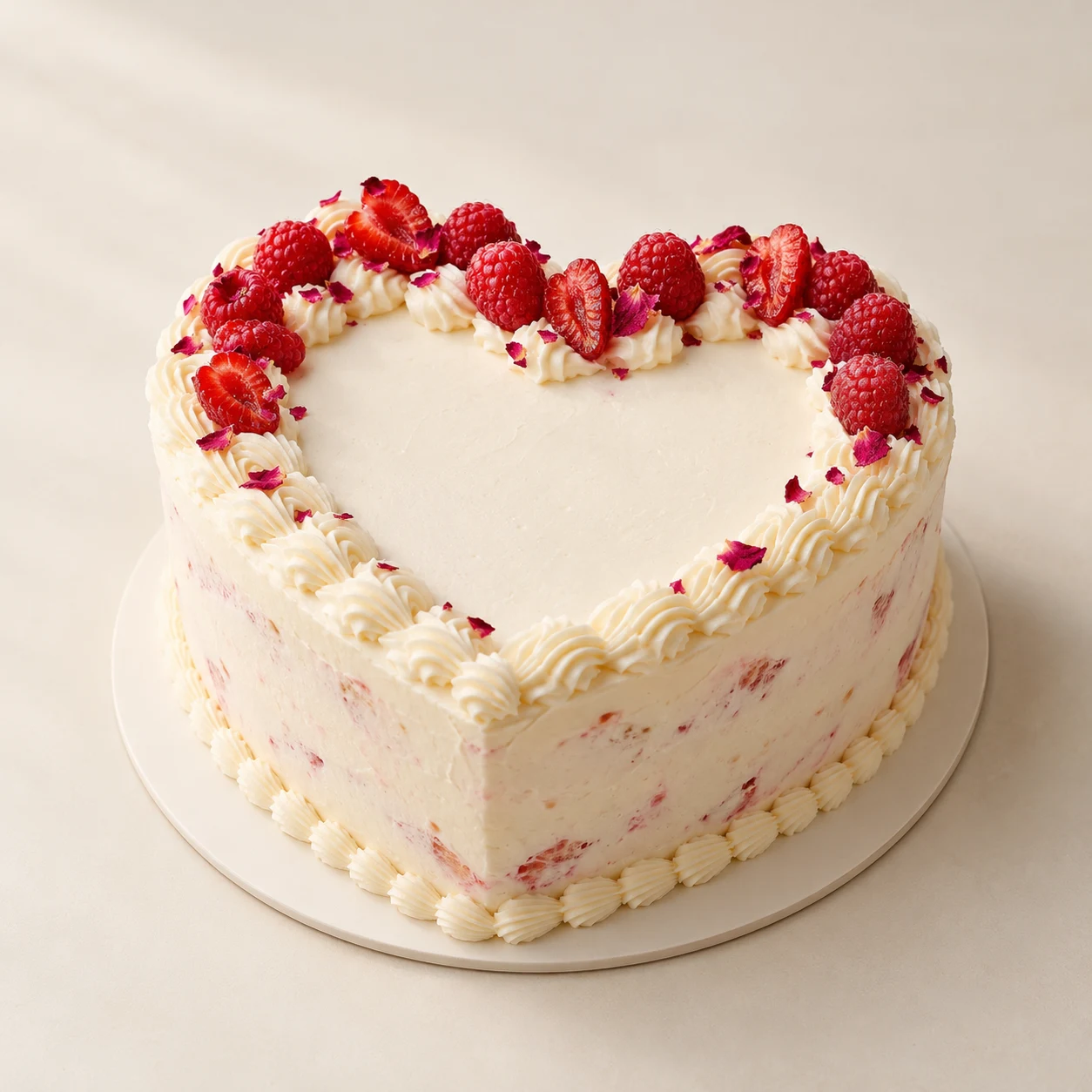 Romantic Berry Heart